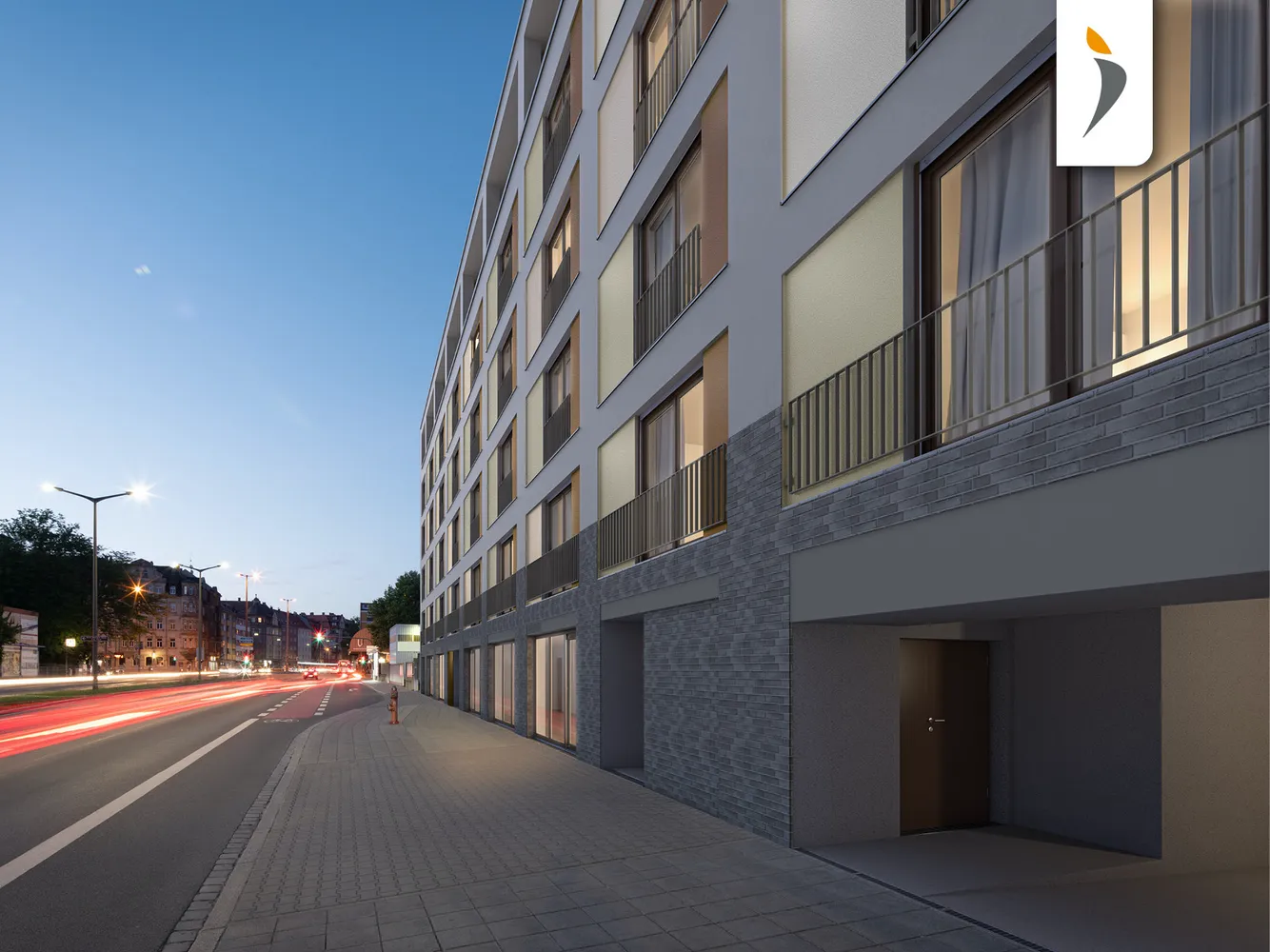 1 Zimmer Wohnung mit 27 m² in Nürnberg – Bild 1
