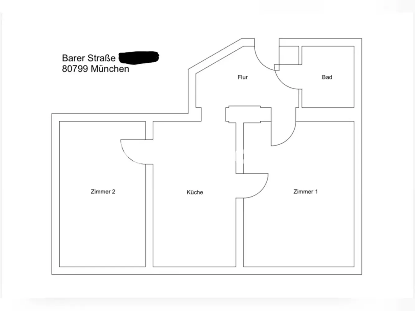 2 room apartment with 60 m² in Munich – Photo 3