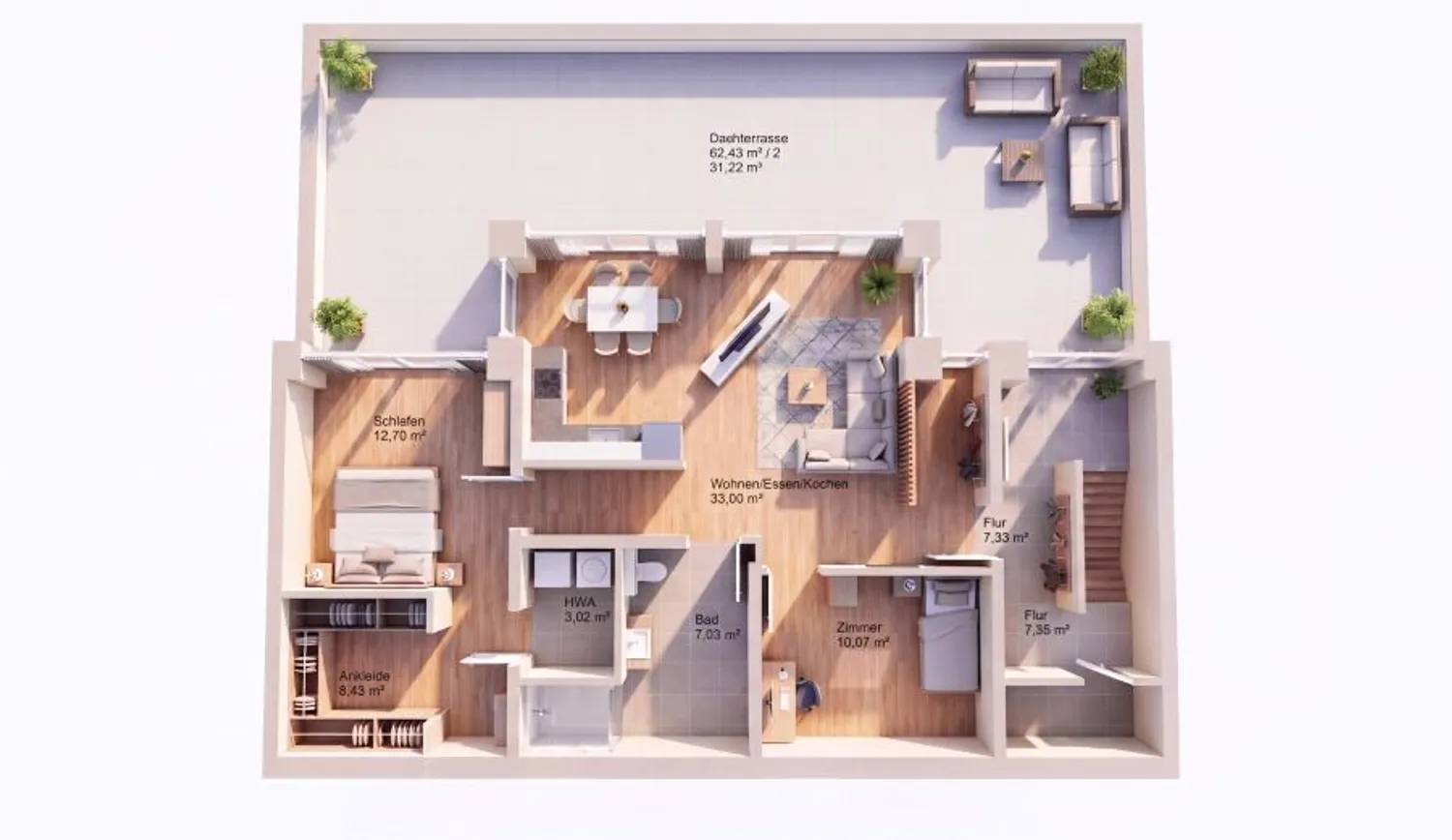 3 Zimmer Wohnung mit 107 m² in Wiesbaden – Bild 9