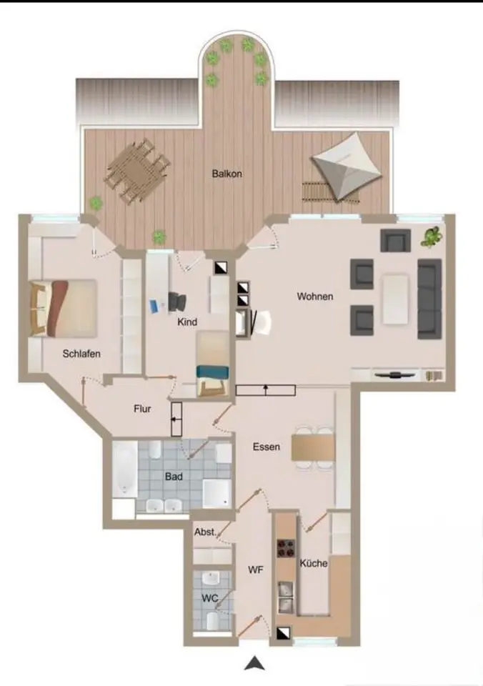 4 Zimmer Wohnung mit 106 m² in Böblingen – Bild 5