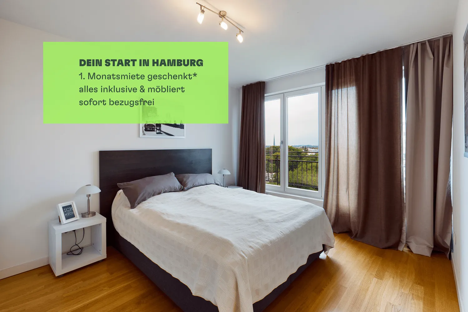 2 Zimmer Wohnung mit 52 m² in Hamburg – Bild 1