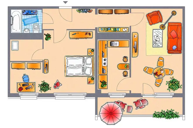 2 Zimmer Wohnung mit 69 m² in Chemnitz – Bild 7