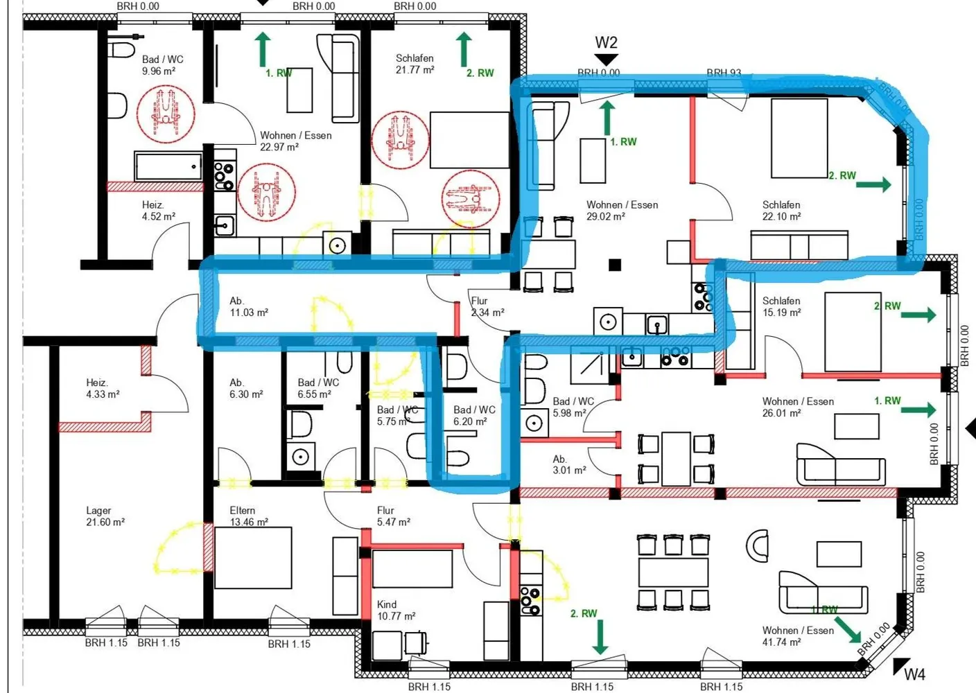 2 Zimmer Wohnung mit 68 m² in Völklingen – Bild 5