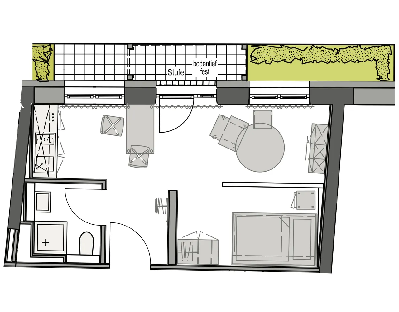 1 Zimmer Wohnung mit 30 m² in Nürnberg – Bild 6