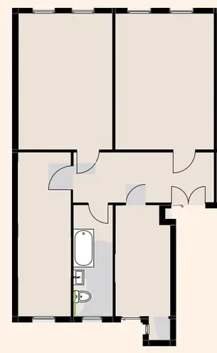3 Zimmer Wohnung mit 85 m² in Leipzig – Bild 1