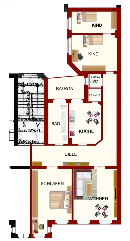 4 Zimmer Wohnung mit 118 m² in Zeitz – Bild 5