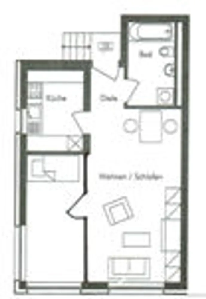 2 Zimmer Wohnung mit 48 m² in Köln – Bild 7