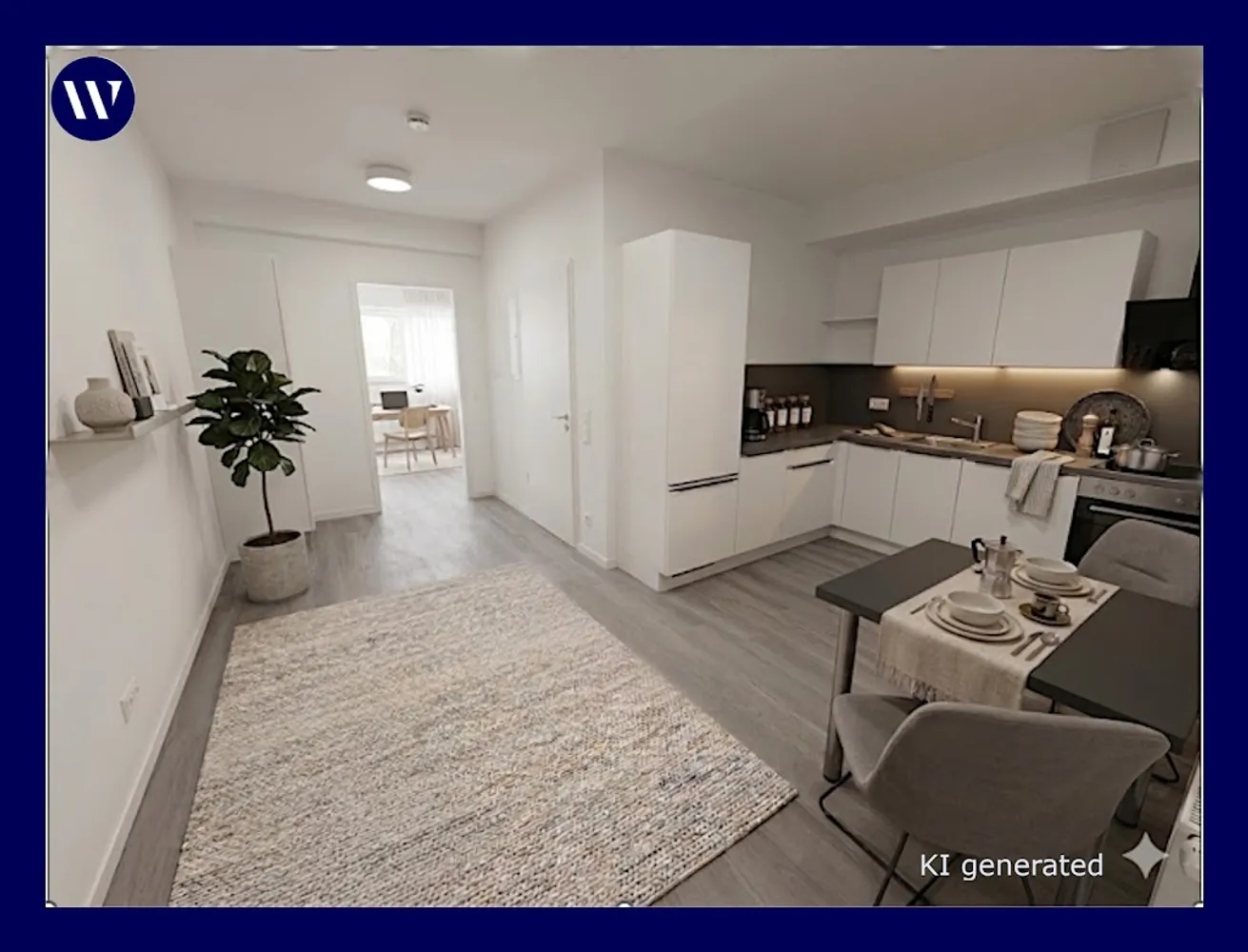 1 Zimmer Wohnung mit 50 m² in Aachen – Bild 1
