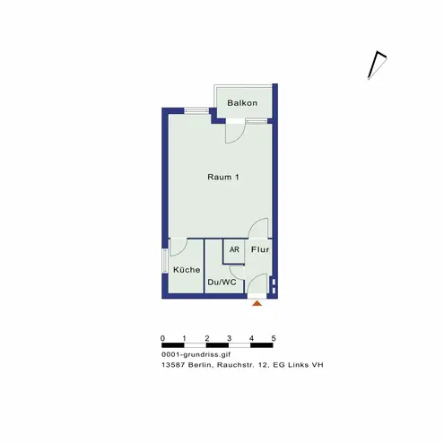 1 Zimmer Wohnung mit 37 m² in Berlin – Bild 7