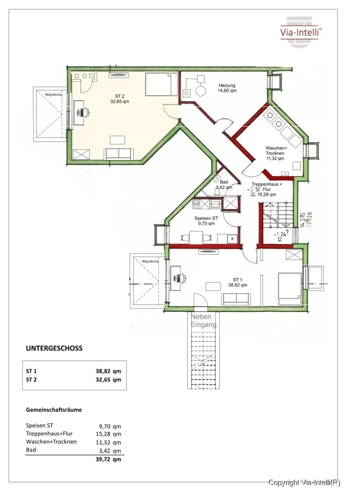 2 Zimmer Wohnung mit 33 m² in Frechen – Bild 7