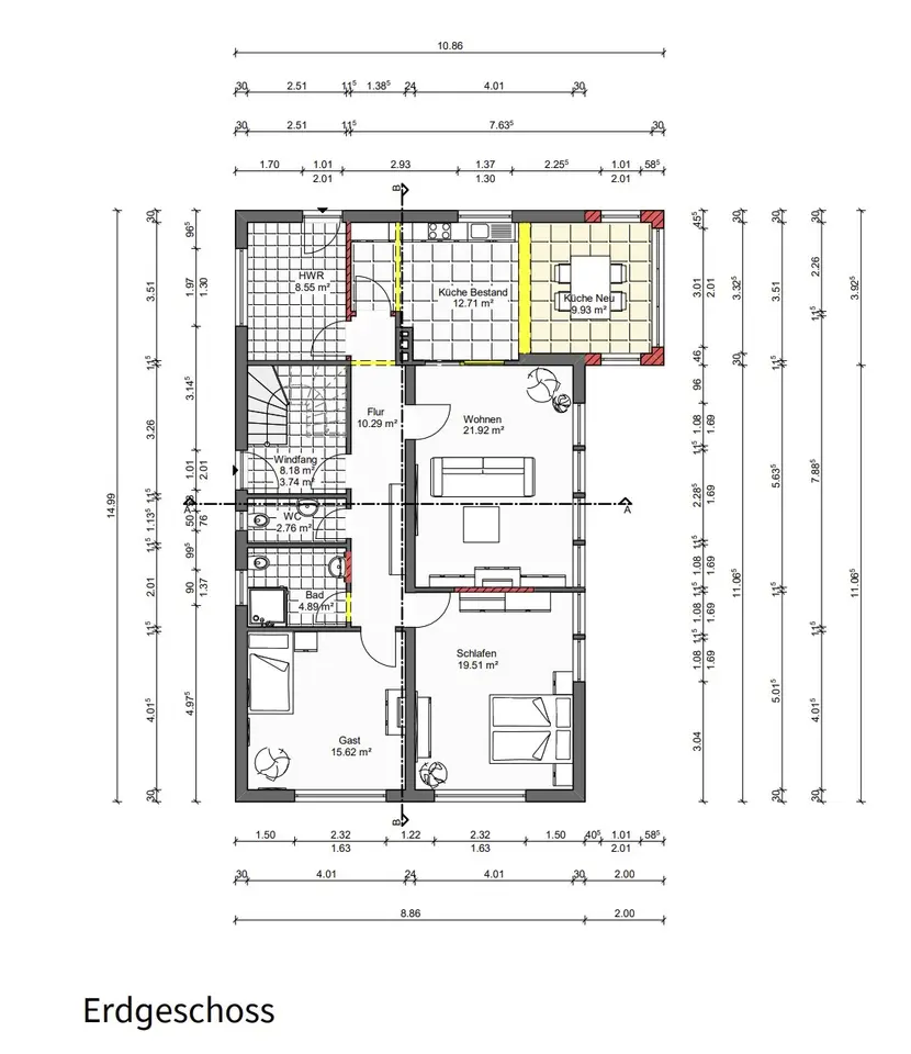 4 Zimmer Wohnung mit 100 m² in Papenburg – Bild 5
