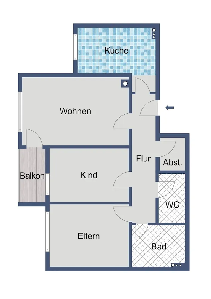 3 Zimmer Wohnung mit 77 m² in Fulda – Bild 12