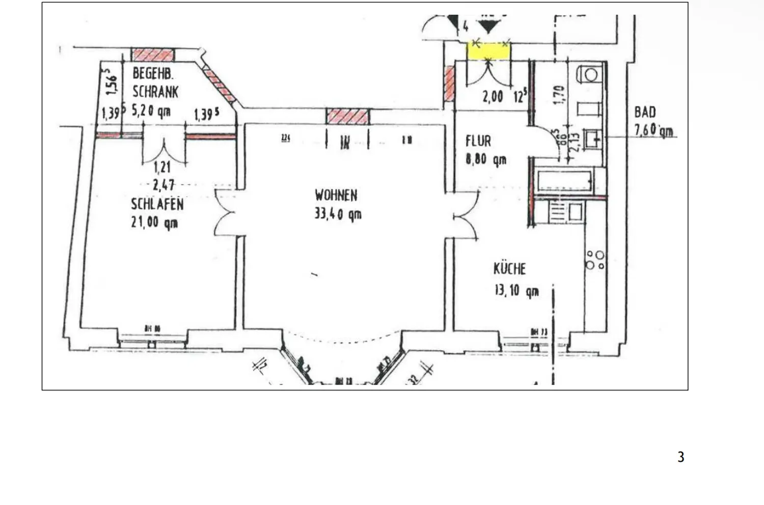 2 Zimmer Wohnung mit 90 m² in Halle (Saale) – Bild 7