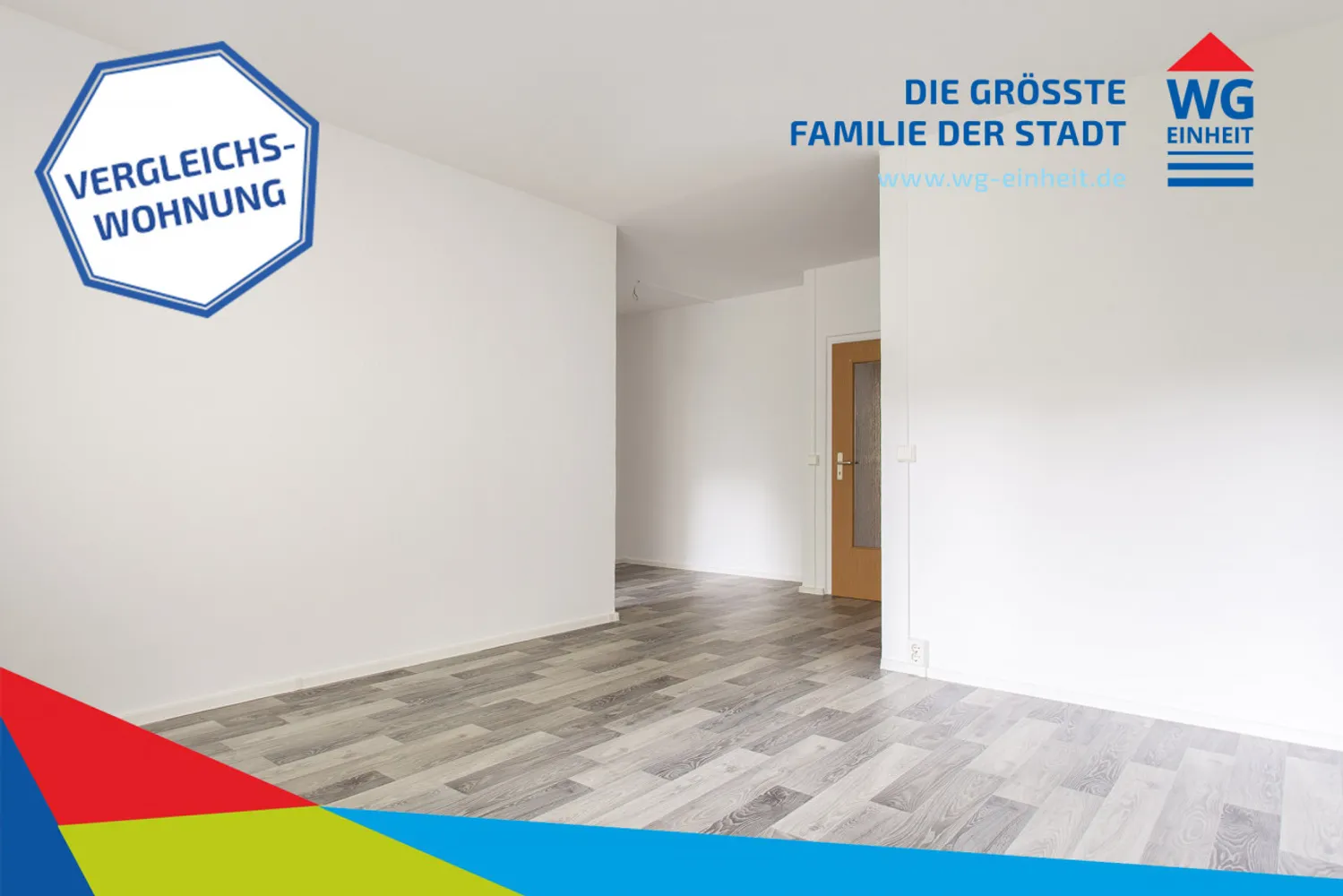 3 Zimmer Wohnung mit 56 m² in Chemnitz – Bild 1