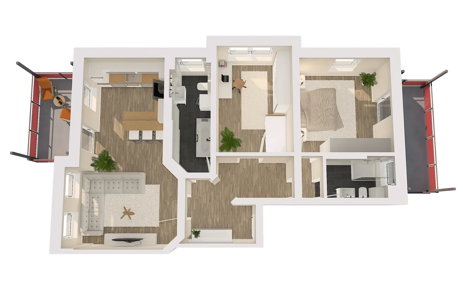 3 Zimmer Wohnung mit 91 m² in Dresden – Bild 2