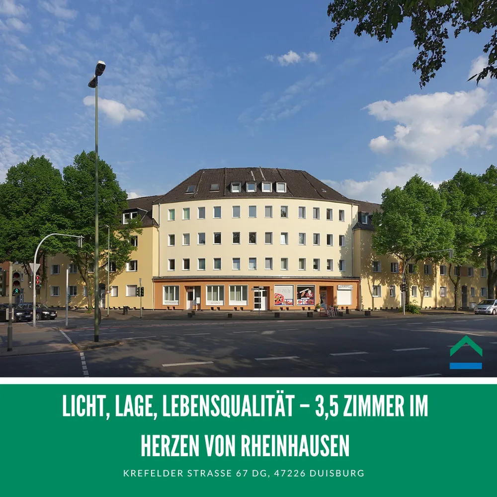 4 Zimmer Wohnung mit 70 m² in Duisburg – Bild 1