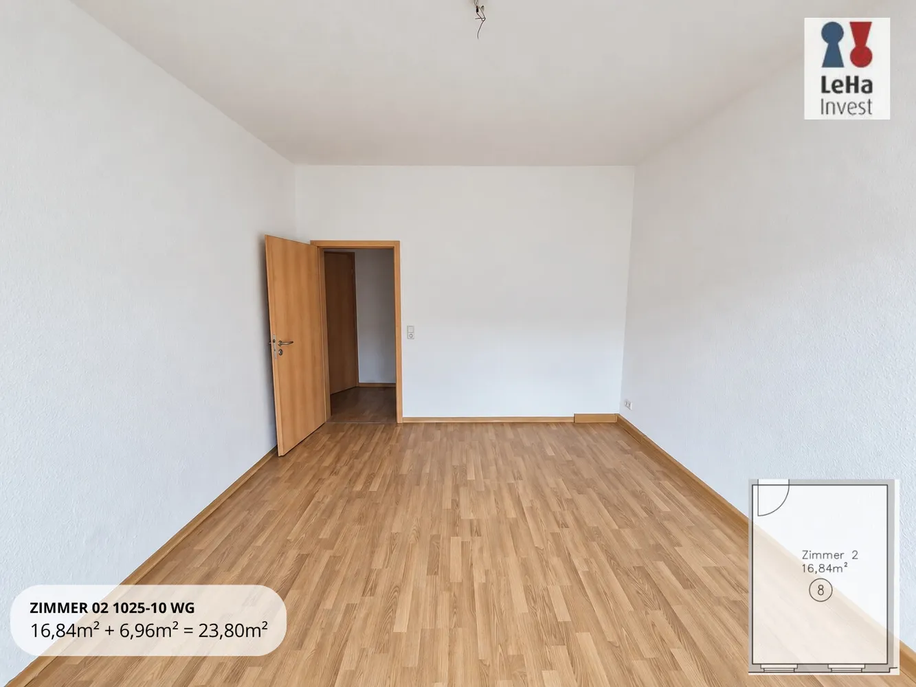 3 Zimmer Wohnung mit 16 m² in Leipzig – Bild 12