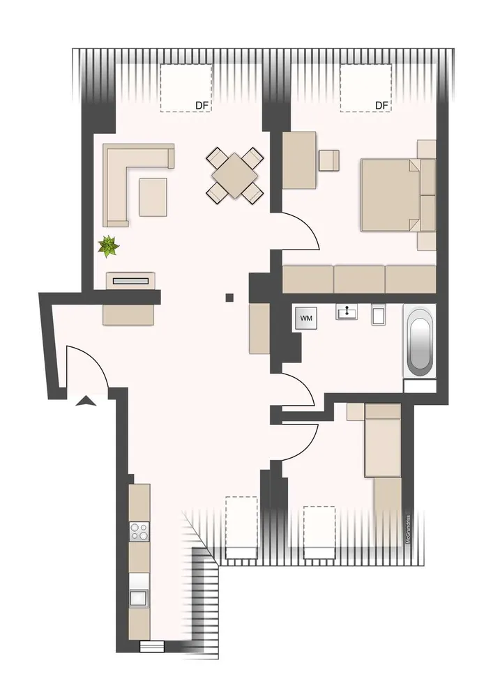3 Zimmer Wohnung mit 67 m² in Leipzig – Bild 7