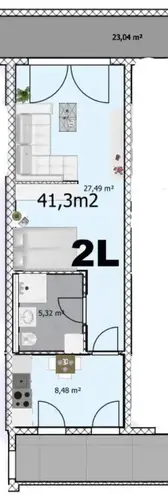 1 Zimmer Wohnung mit 41 m² in Düsseldorf – Bild 5