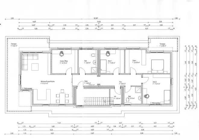 5 Zimmer Wohnung mit 152 m² in Hamm – Bild 7