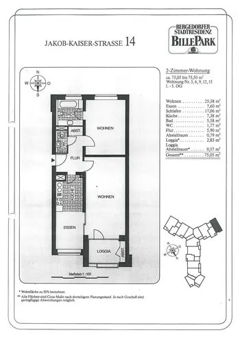 2 Zimmer Wohnung mit 75 m² in Hamburg – Bild 10
