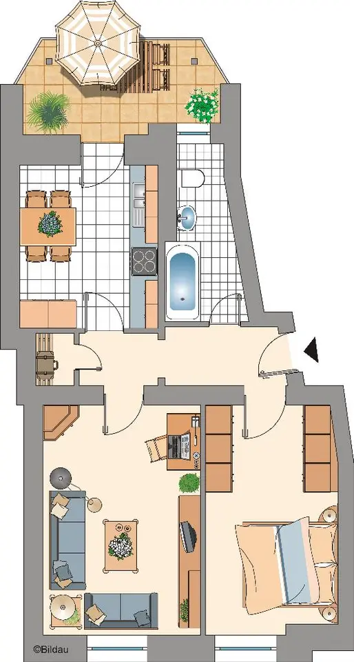 3 Zimmer Wohnung mit 57 m² in Essen – Bild 5
