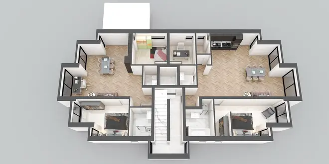 3 Zimmer Wohnung mit 79 m² in München – Bild 11