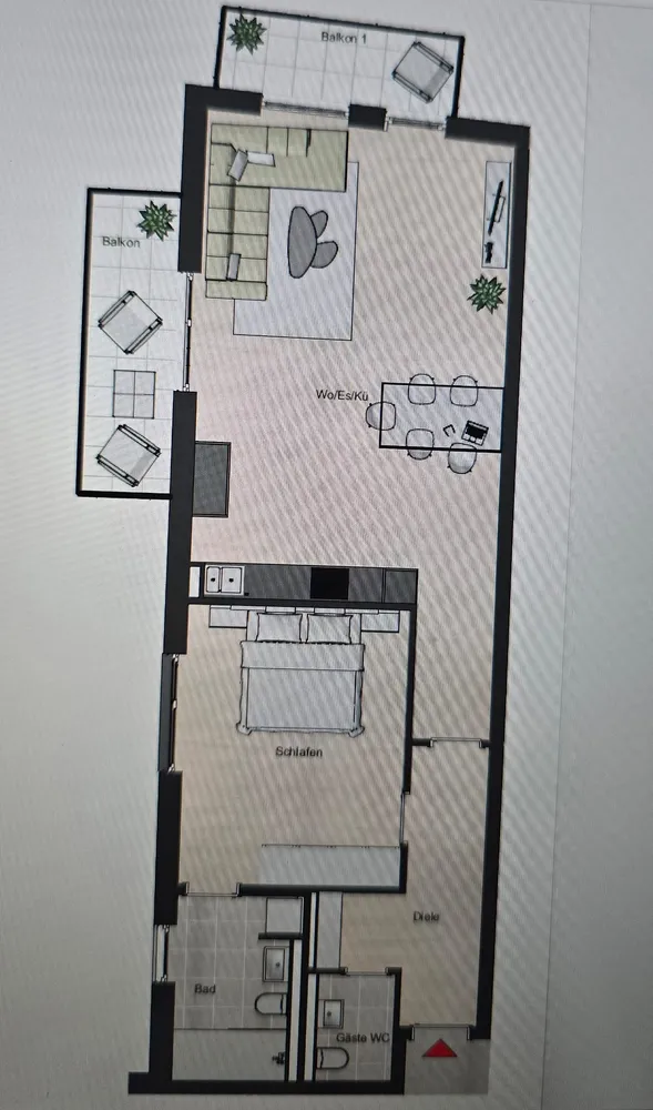 2 Zimmer Wohnung mit 87 m² in Mainz – Bild 4