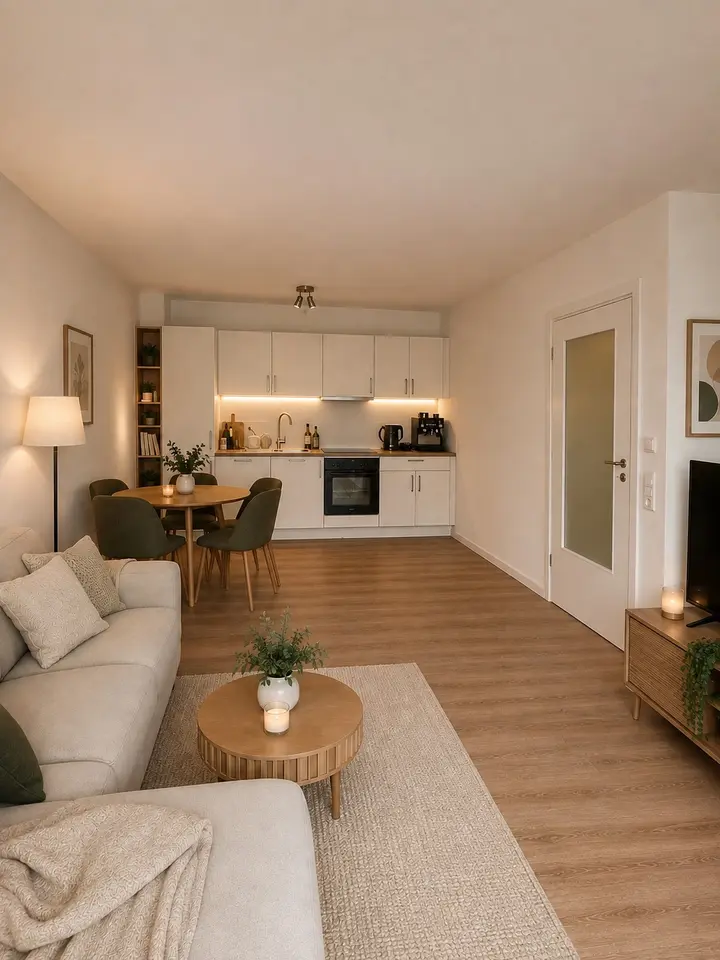 2 Zimmer Wohnung mit 68 m² in Leer – Bild 2