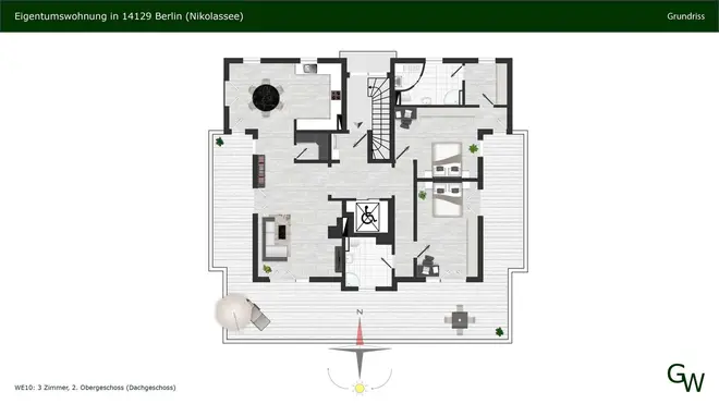 3 Zimmer Wohnung mit 176 m² in Berlin – Bild 12