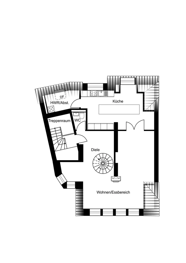 2 Zimmer Wohnung mit 152 m² in Düsseldorf – Bild 8