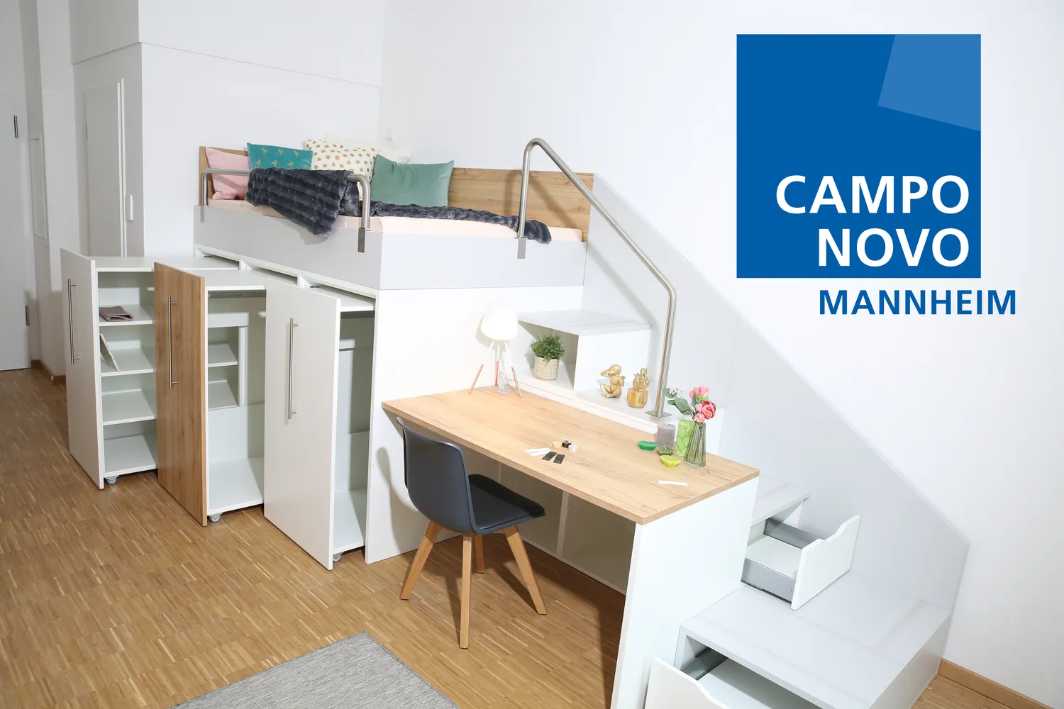 1 Zimmer Wohnung mit 27 m² in Mannheim – Bild 1