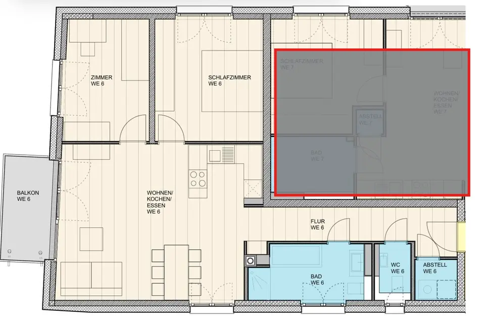 3 Zimmer Wohnung mit 81 m² in Darmstadt – Bild 5
