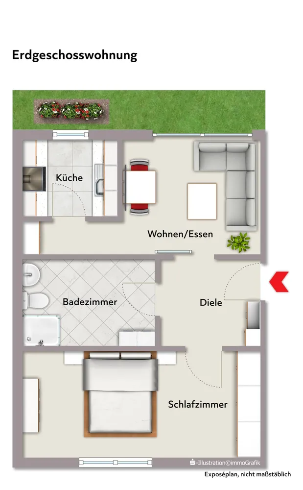 2 Zimmer Wohnung mit 73 m² in Wiesbaden – Bild 7