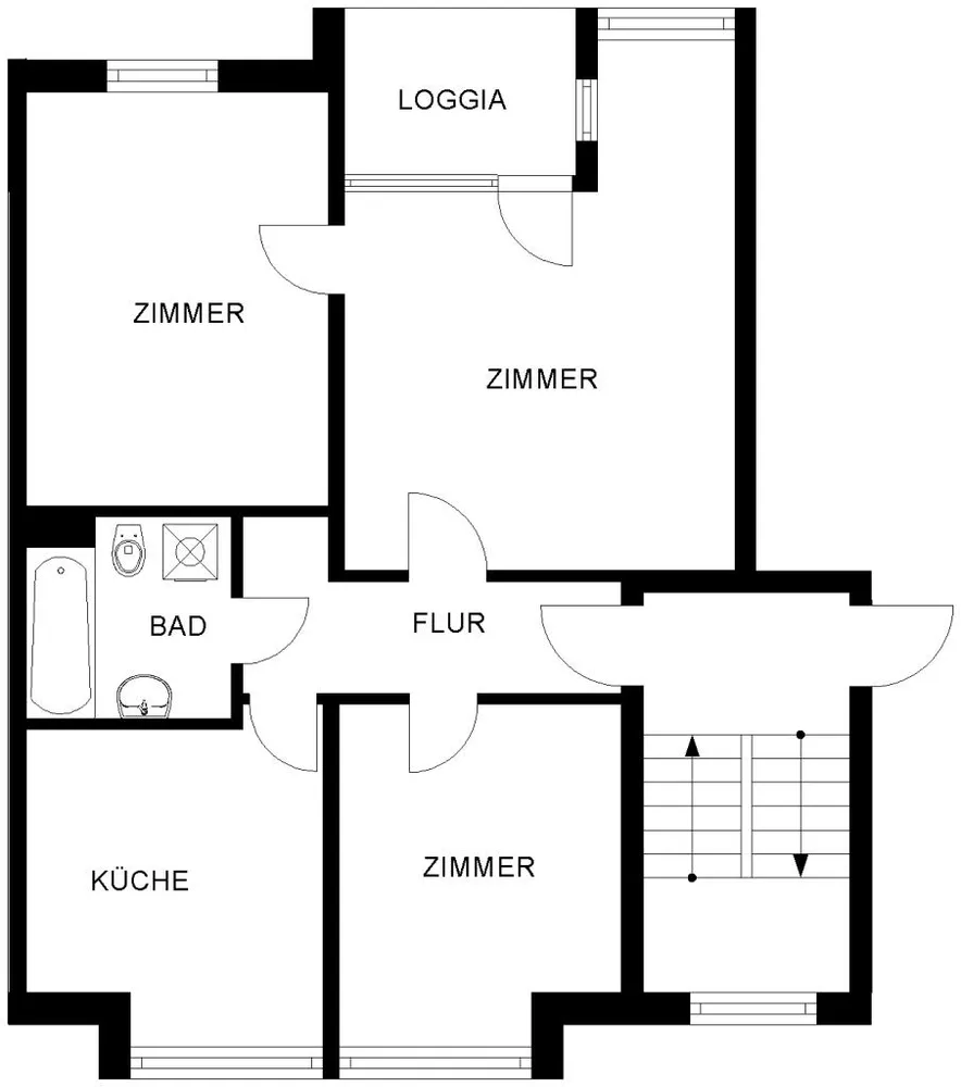 3 room apartment with 69 m² in Bochum – Photo 4