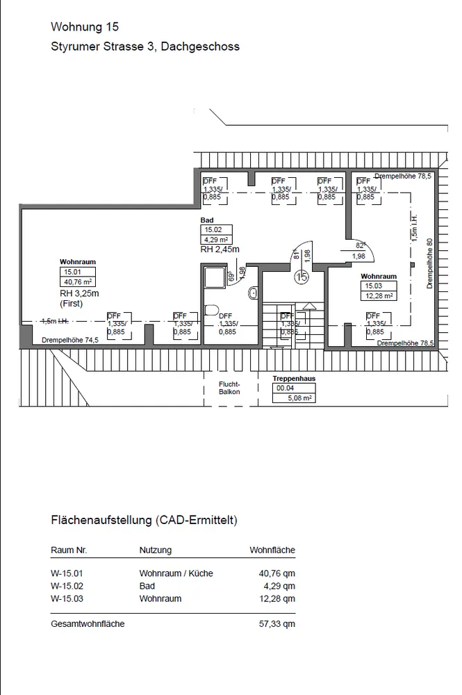2 Zimmer Wohnung mit 58 m² in Essen – Bild 9