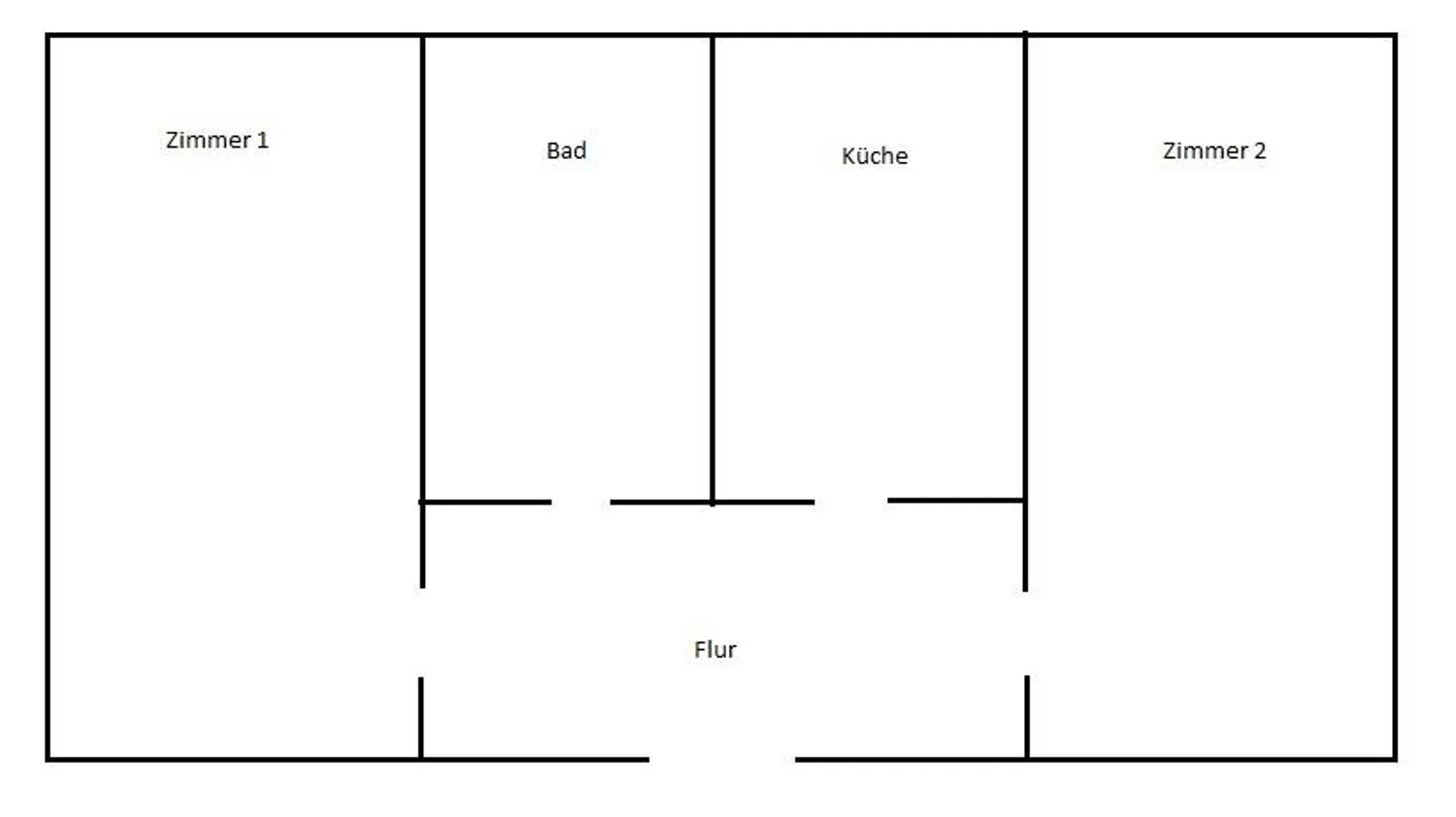 2 Zimmer Wohnung mit 62 m² in Darmstadt – Bild 1