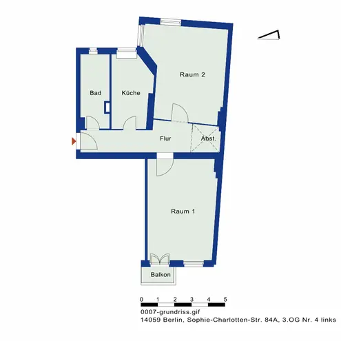 2 Zimmer Wohnung mit 77 m² in Berlin – Bild 11