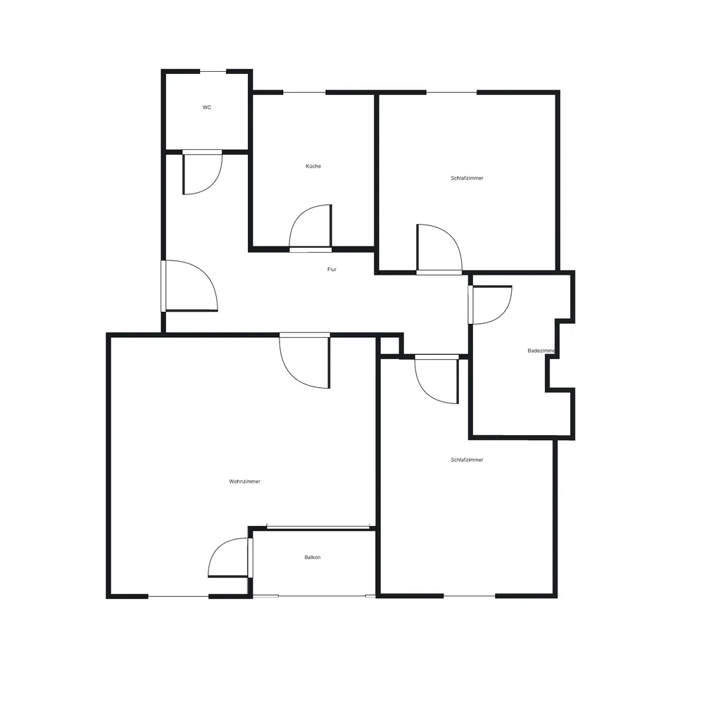 3 Zimmer Wohnung mit 74 m² in Hannover – Bild 4