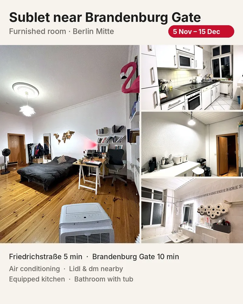 Shared room with 26 m² in Berlin – Photo 3