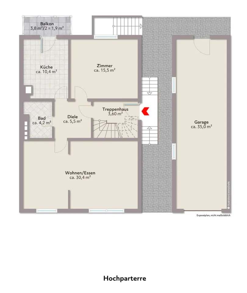 2 Zimmer Wohnung mit 70 m² in Bremen – Bild 5