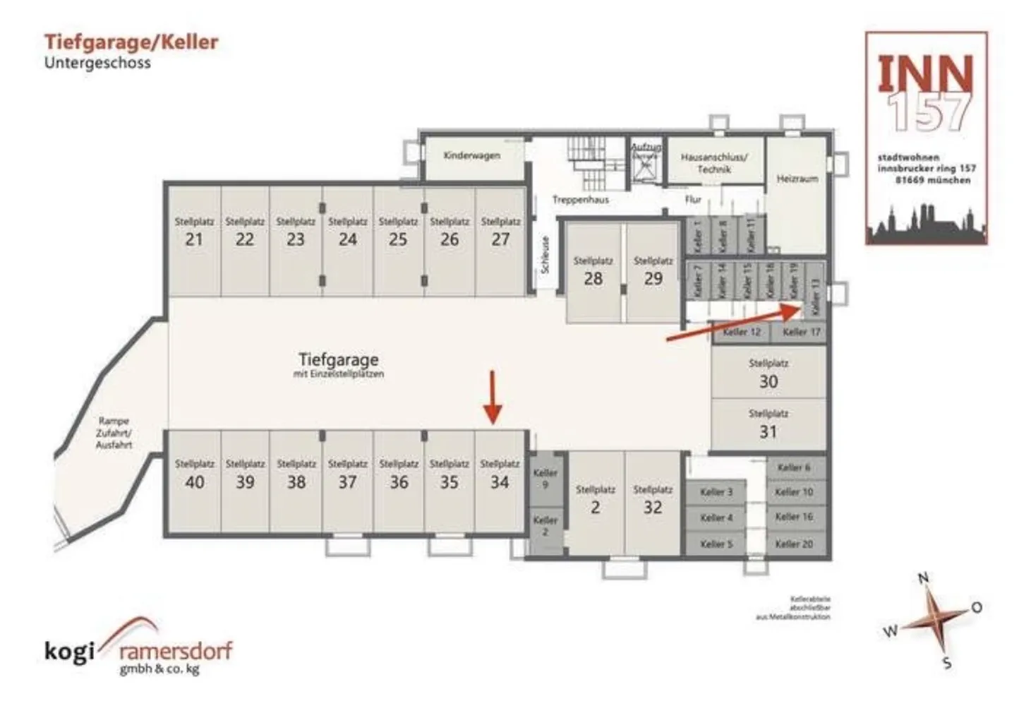 2 Zimmer Wohnung mit 57 m² in München – Bild 4