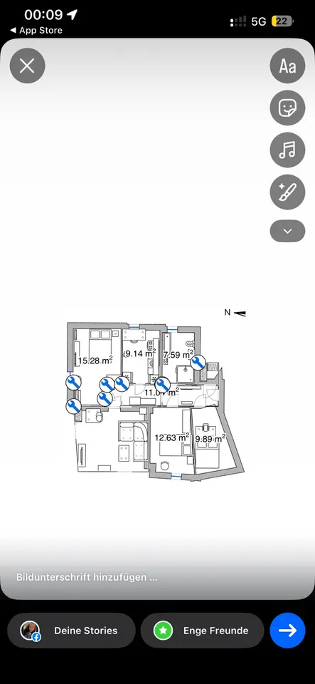 4 Zimmer Wohnung mit 80 m² in Stralsund – Bild 5
