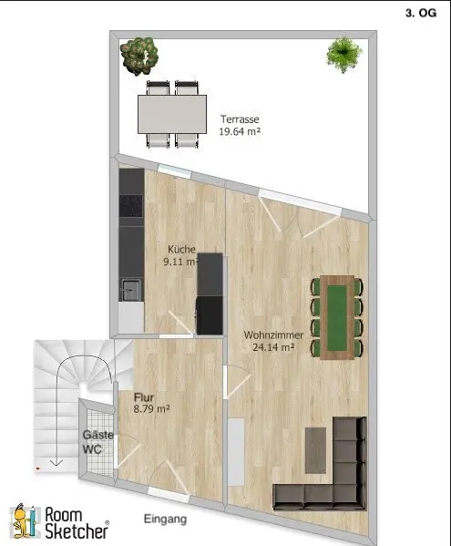 4 Zimmer Wohnung mit 98 m² in Berlin – Bild 5