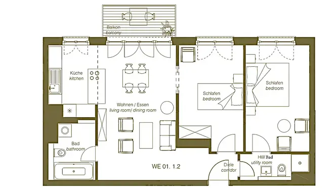 3 Zimmer Wohnung mit 74 m² in Berlin – Bild 11