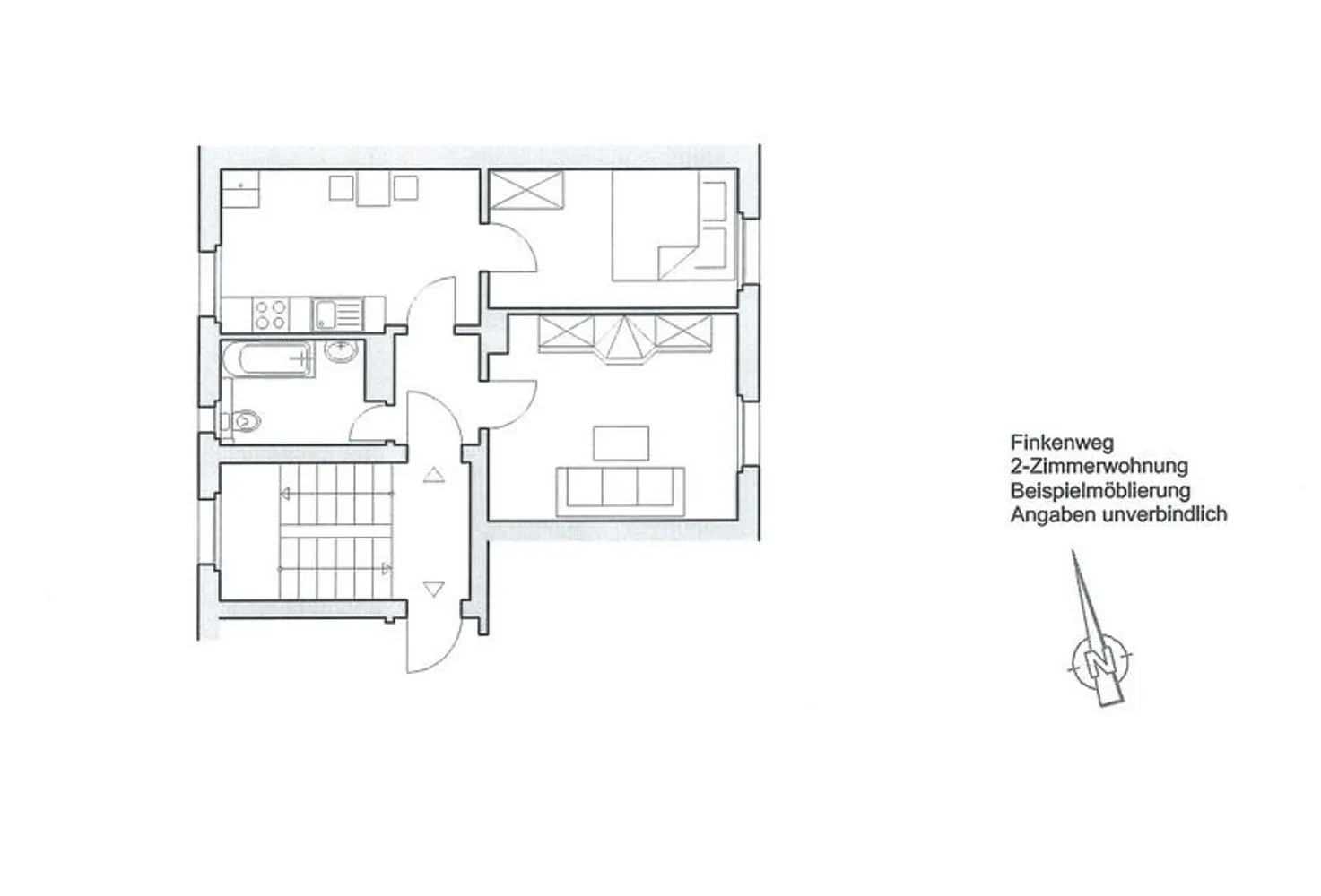 2 Zimmer Wohnung mit 49 m² in Naumburg (Saale) – Bild 8