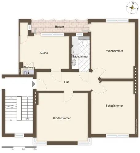 3 Zimmer Wohnung mit 80 m² in Bremen – Bild 9