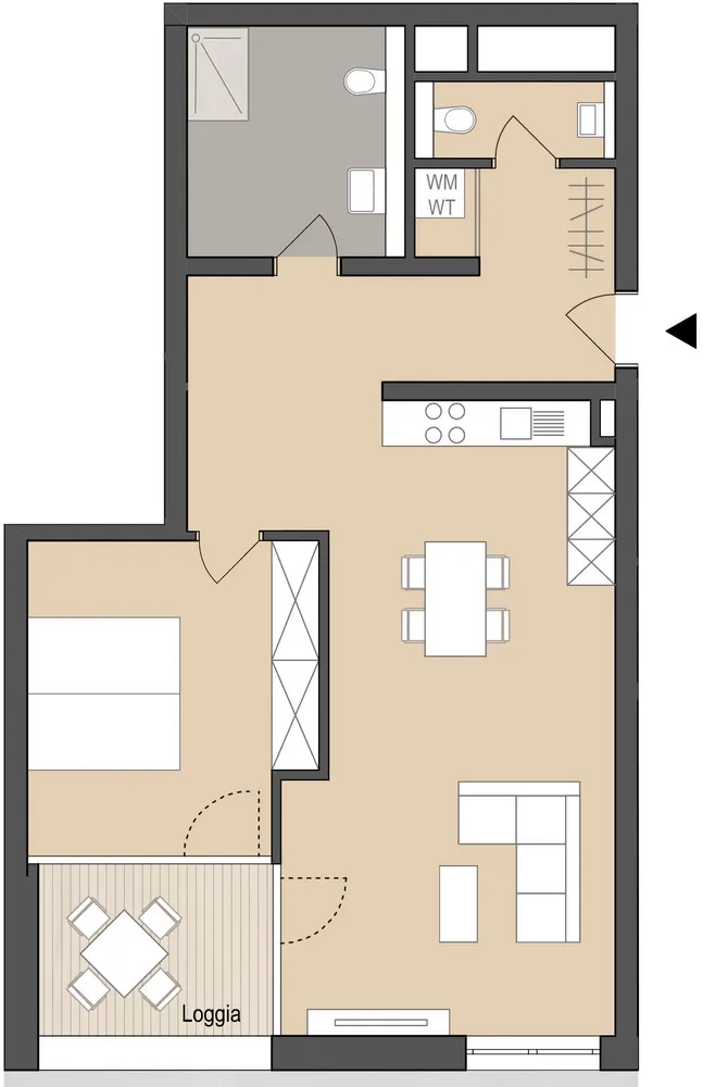 2 Zimmer Wohnung mit 77 m² in Meerbusch – Bild 5