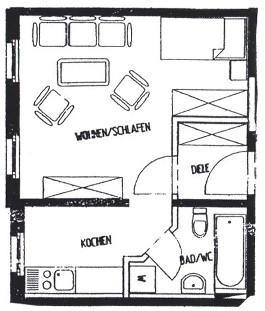 1 Zimmer Wohnung mit 31 m² in Leipzig – Bild 5