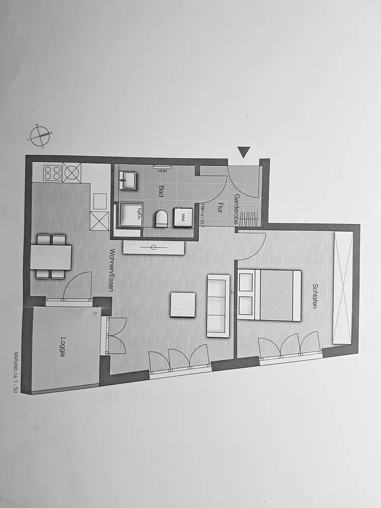 2 Zimmer Wohnung mit 54 m² in München – Bild 6